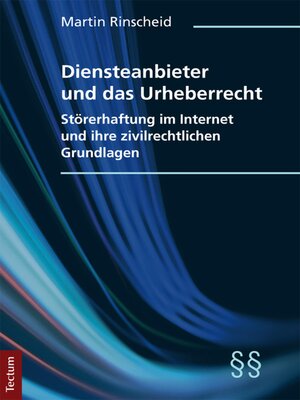 cover image of Diensteanbieter und das Urheberrecht